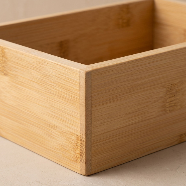 Bambusz asztali rendező, 15 x 23 x 7 cm