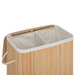 Bambusz szennyestartó BAMBOO, 100 l