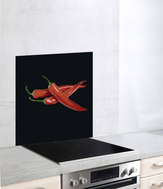 Üveg főzőlap HOT PEPERONI, 60 x 70 cm, WENKO, hot peperoni