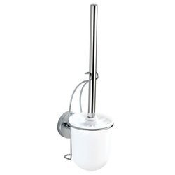 MILAZZO WC-kefe tartó + WC-kefe, Vacuum-Loc - krómozott acél, WENKO