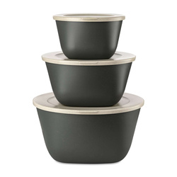 Fedeles doboz 1l + 2l + 4l, CONNECT BOX SET STOCKHOLM, 3 darabos készlet, KOZIOL