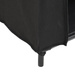 DRESSY dupla textil szekrény 2 polccal, 155 x 45 x 165 cm