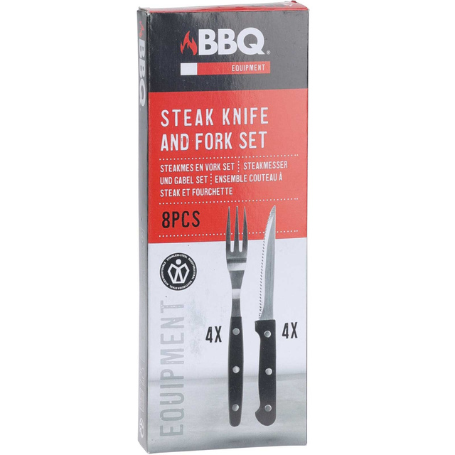 Steak evőeszköz készlet 4 személyes