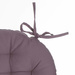 Kerek párna székhez ROUND, Ø 38 cm, taupe