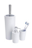 CONI WHITE WC kefe tartó + WENKO WC kefe