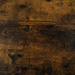 Kerek asztal keresztlábú talppal, Ø 80 cm × 72 cm, sötétbarna