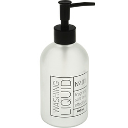 Üvegszappan adagoló, 400 ml