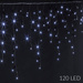 Fényfüggöny, jégcsapok, 120 LED