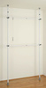 Herkules FLEX teleszkópos ruhatartó, praktikus állvány állítható méretekkel - 165-300 x 116-190 x 36 cm, WENKO