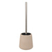 WC kefe kerámia tartóval Cocon, Ø 12 cm
