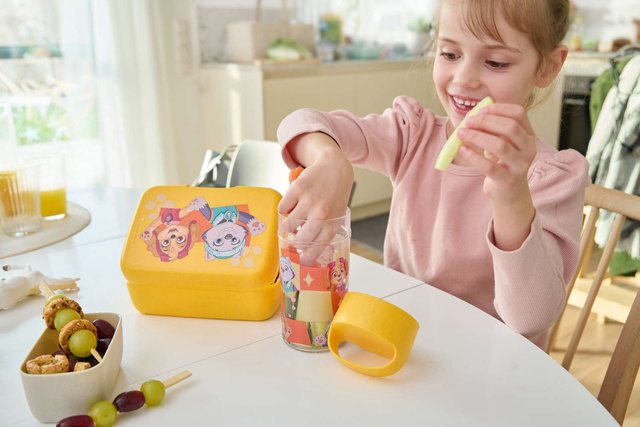 BUDDY SNACK vízpalack, 500 ml, KOZIOL, Mancs Őrjárat