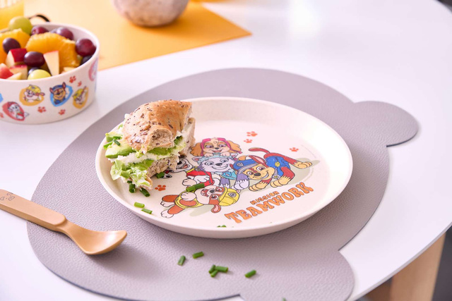 Gyermek tányér CONNECT Mancs Őrjárat, Ø 20,5 cm, KOZIOL