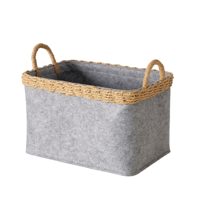 NILO tárolódobozok, filcből, téglalap alakú, 2 darab