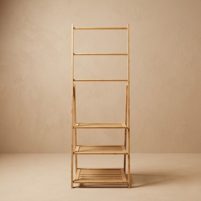 Bambusz polc, 53 x 30 x 153 cm