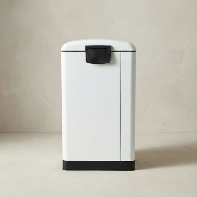 MYK pedálos szemetes, 30 l, fehér