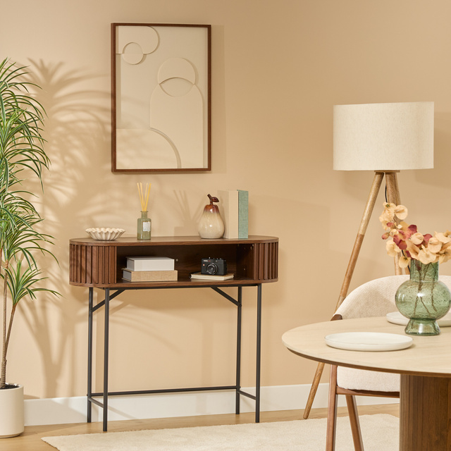 ALCOVE konzol 2 fiókkal, 100 x 30 x 85 cm