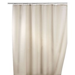 Zuhanyfüggöny, textil, 180x200 cm, WENKO, bézs