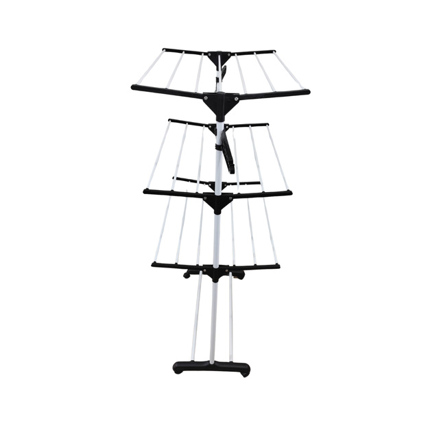 Függőleges ruhaszárító akasztókkal, 160 cm, ALTO