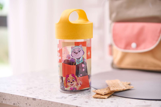 BUDDY SNACK vízpalack, 500 ml, KOZIOL, Mancs Őrjárat