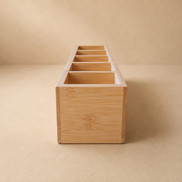 Bambusz asztali rendező, 38 x 8 x 7 cm