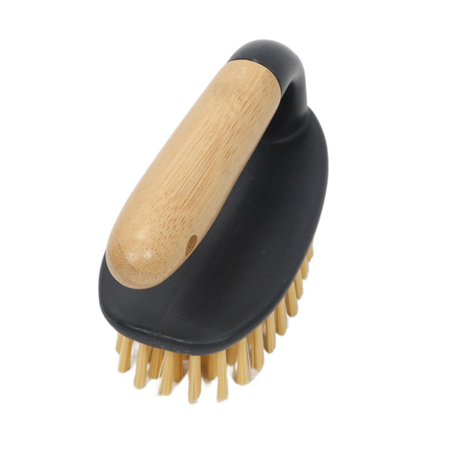 Súroló kefe, 15 cm, bambusz nyéllel