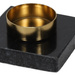 Tealight gyertya tartó, gránit alap, 7 cm