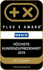 WC-kefe és műanyag tartó, WENKO, szürke
