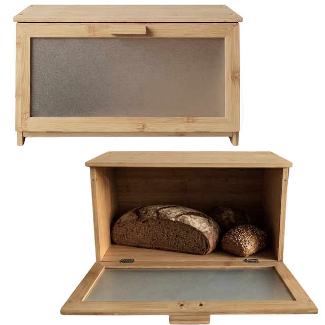 ALBA bambusz kenyértartó, 22 x 39 x 22 cm